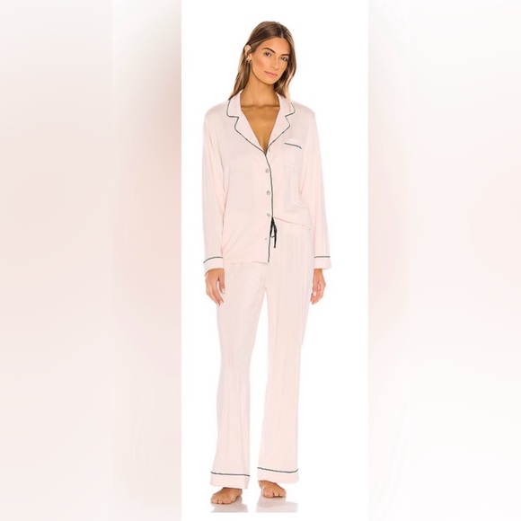 Born Notch Collar Pajama Set in Pink!